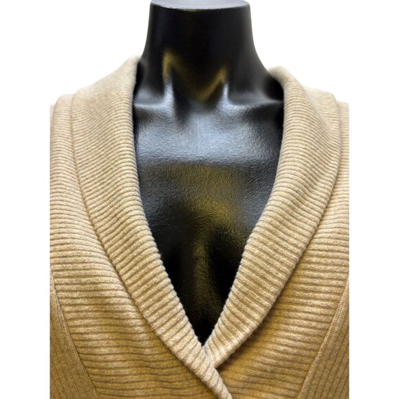 NWT White House Black Market Pullover Sweater Tan L - Picture 5 of 6